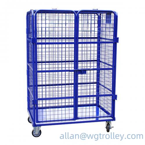 2 Doors Heavy Duty Roll Container